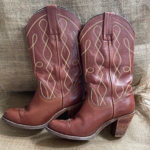 Frye Western Boots, Sz 7.5B
